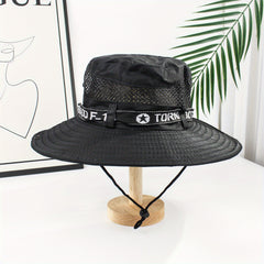 Men's Fisherman Hat Summer Sunscreen Cap Outdoor Fishing Cap
