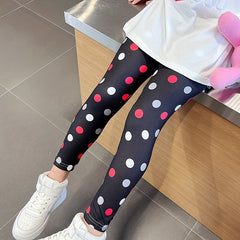 Girls Kids Polka Dots Pantyhose Tights for Spring Summer Autumn
