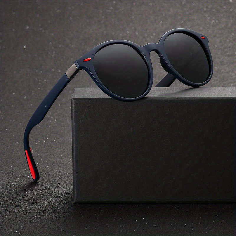 Round Sunglasses Casual Anti Glare Glasses UV400