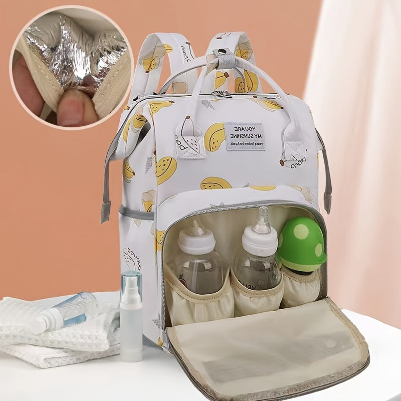Large Capacity Diaper Bag Universal Baby Stroller Bag Waterproof & Stylish