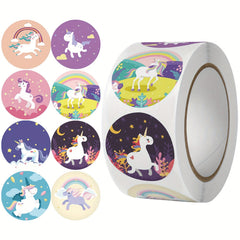 500pcs 2 Cartoon Stickers DIY Decor Teacher Reward Sealing Party Favors