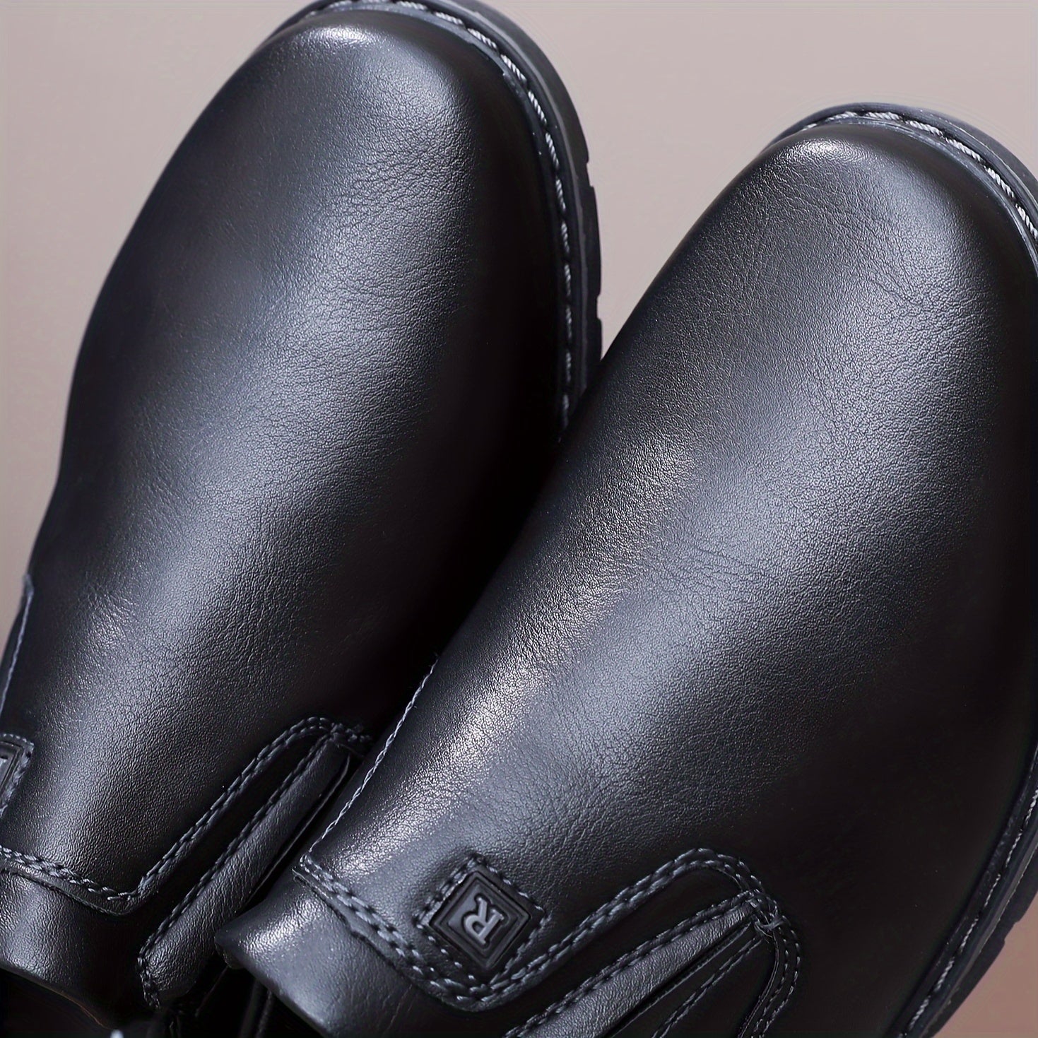 Boys Slip On Oxford Shoes - Comfortable Dress Shoes for Party