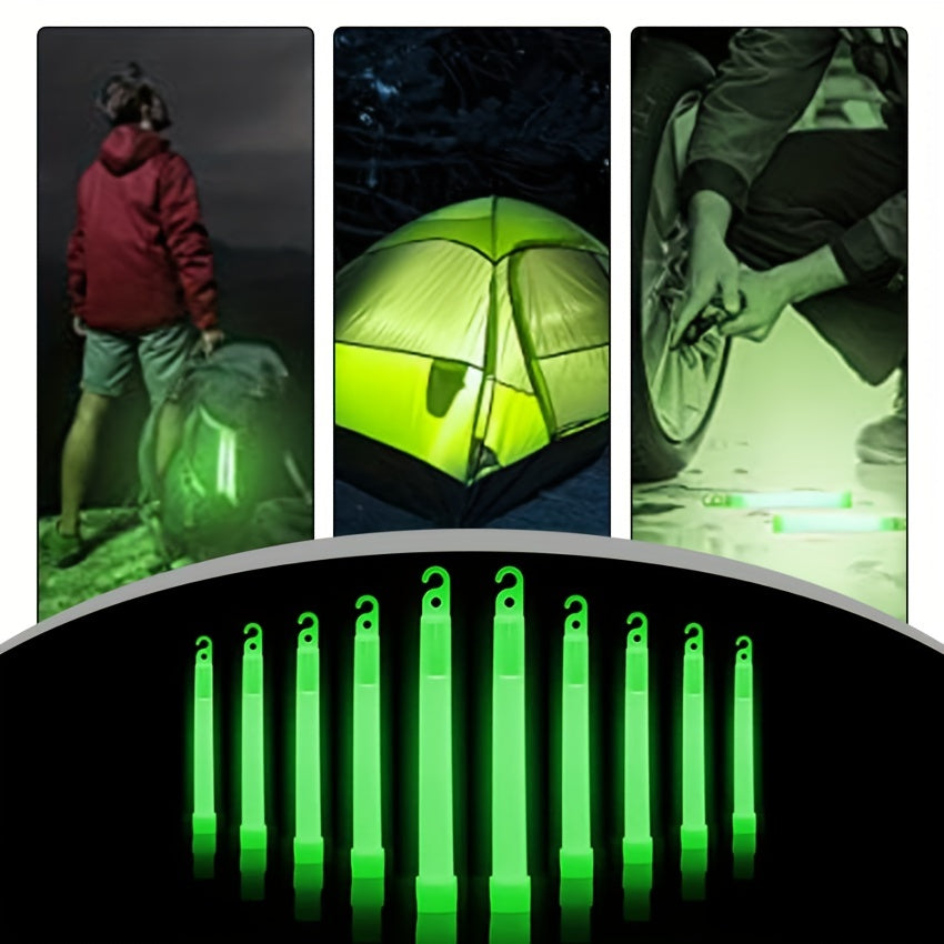 10pcs Outdoor SOS Military Glow Light Sticks Camping Gear Survival Tool Kit