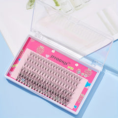 Faux Mink Hair False Eyelashes Soft Natural Long Individual Lashes Extension