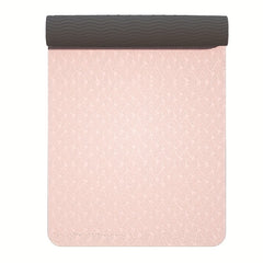 Non Slip TPE Yoga Mat Eco Friendly Soft Fitness Mat 185x61x0.72in