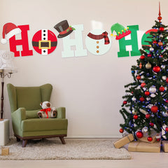 6PC Christmas HOHOHO Yard Sign Xmas Decor
