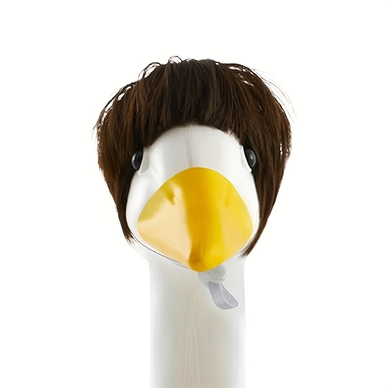 Goose Costume Wig Soft Hand Washable Garden Dress up Pet Supply