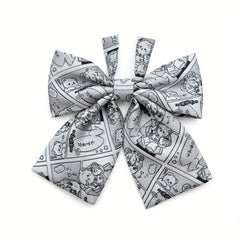 Cartoon Characters Jacquard Hand tied Tie for Men