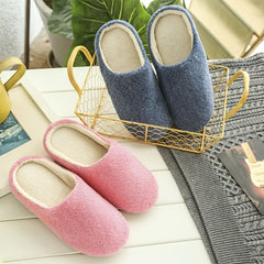Women's Warm & Comfy Thermal Slippers Soft Fleece Shoes Footwear