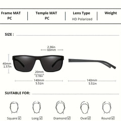 Men's Polarized Business Sports Sunglasses UV400