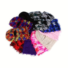 Colorful Full Cover Hip Hop Ski Mask Camouflage Tassel Balaclava