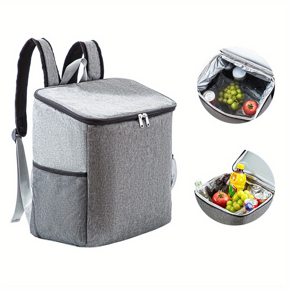 Insulated Backpack Lunch Bag Leak Proof & Ice Retaining Tech Large Capacity