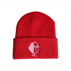 Woolen Warm Ear Protection Knitted Hat Street Hip Hop Cold Hat