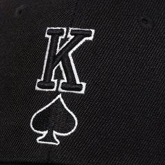 Poker K Embroidery Baseball Cap Adjustable Sports Hats Casual Sunscreen Dad Hat