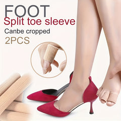Toe Sleeve Protectors Silicone Gel Relief Toe Pressure Corn Calluse