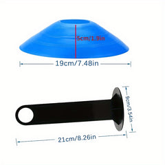 Thickened Training Cone Set for Football Basketball Agility Training