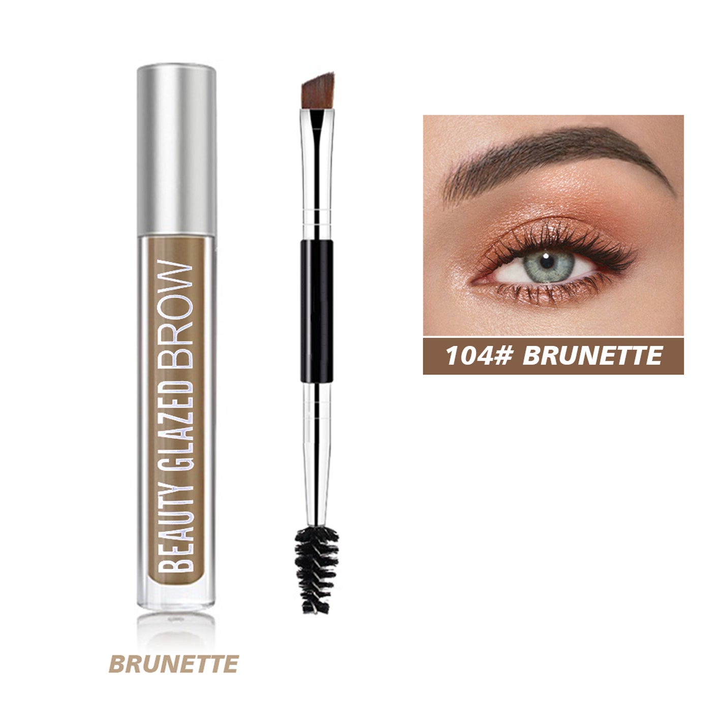 Beauty Glazed 5 Colors Eyebrow Gel Brown Tinted Makeup Pencil