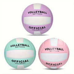 Soft Touch Volleyball Size 5 for Indoor Outdoor Games