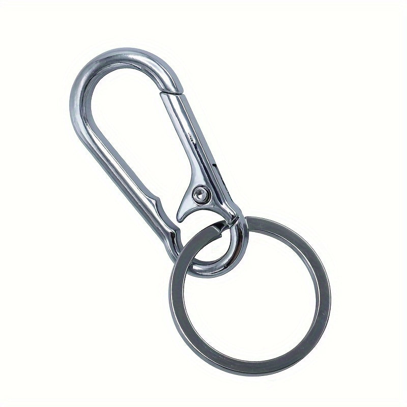 Metal Keychain For Men And Women Anti Lost Key Chain Keyring Buckle
