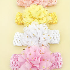 4pcs Children's Flower Headband Baby Hair Accessories