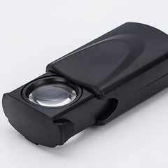 Lighted 30X 21mm Eye Magnifier Loupe With LED Light
