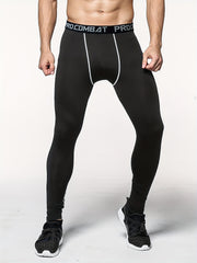 Men's Sports Tight Bottom Pants Autumn Winter Outdoor Running Training Quick Dry