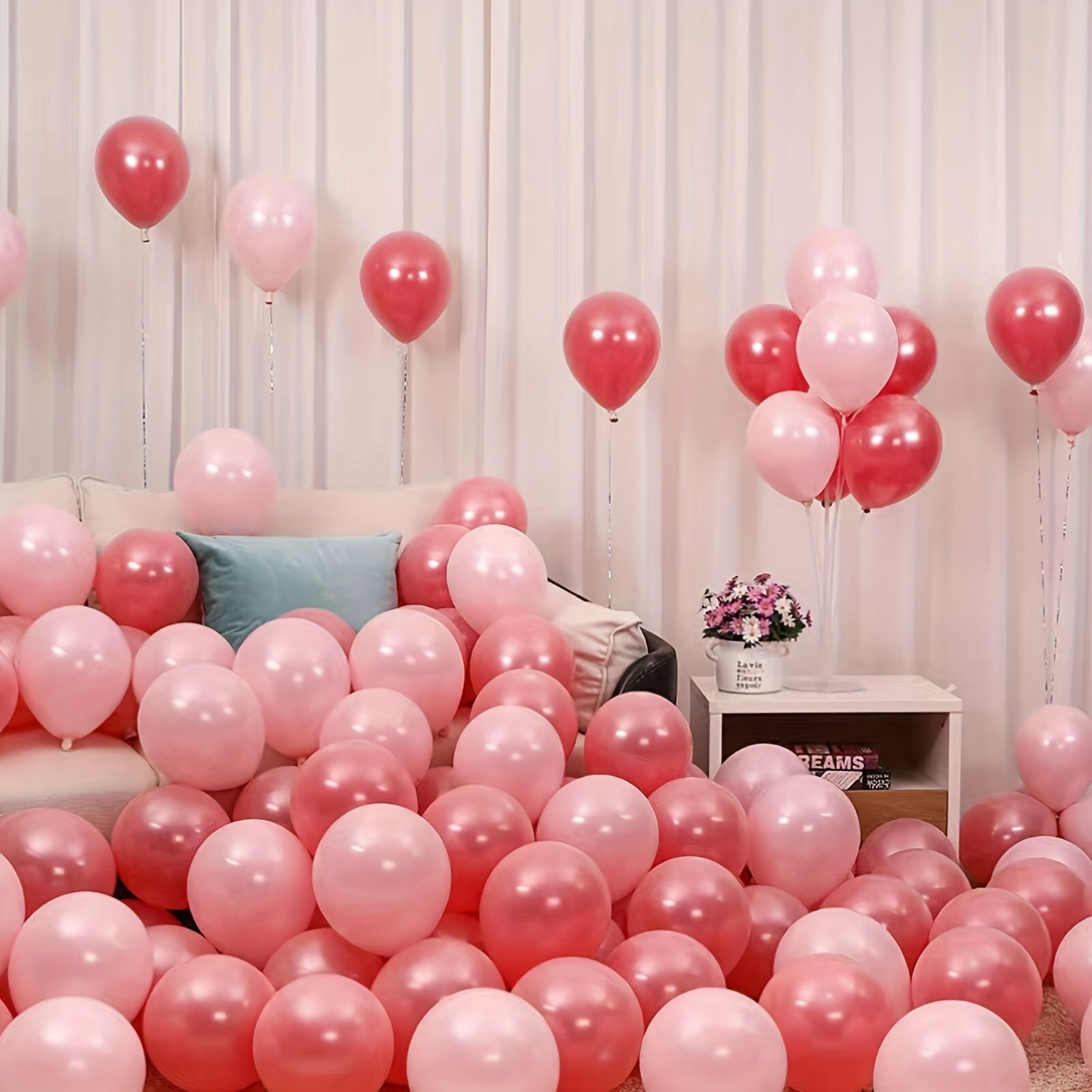20pcs 10in 1 8g Pearl Balloons - Birthdays, Weddings, Parties