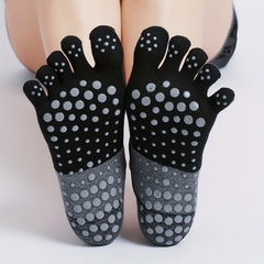 Breathable Non Slip Yoga Socks for Women Wide Strap Sport Socks