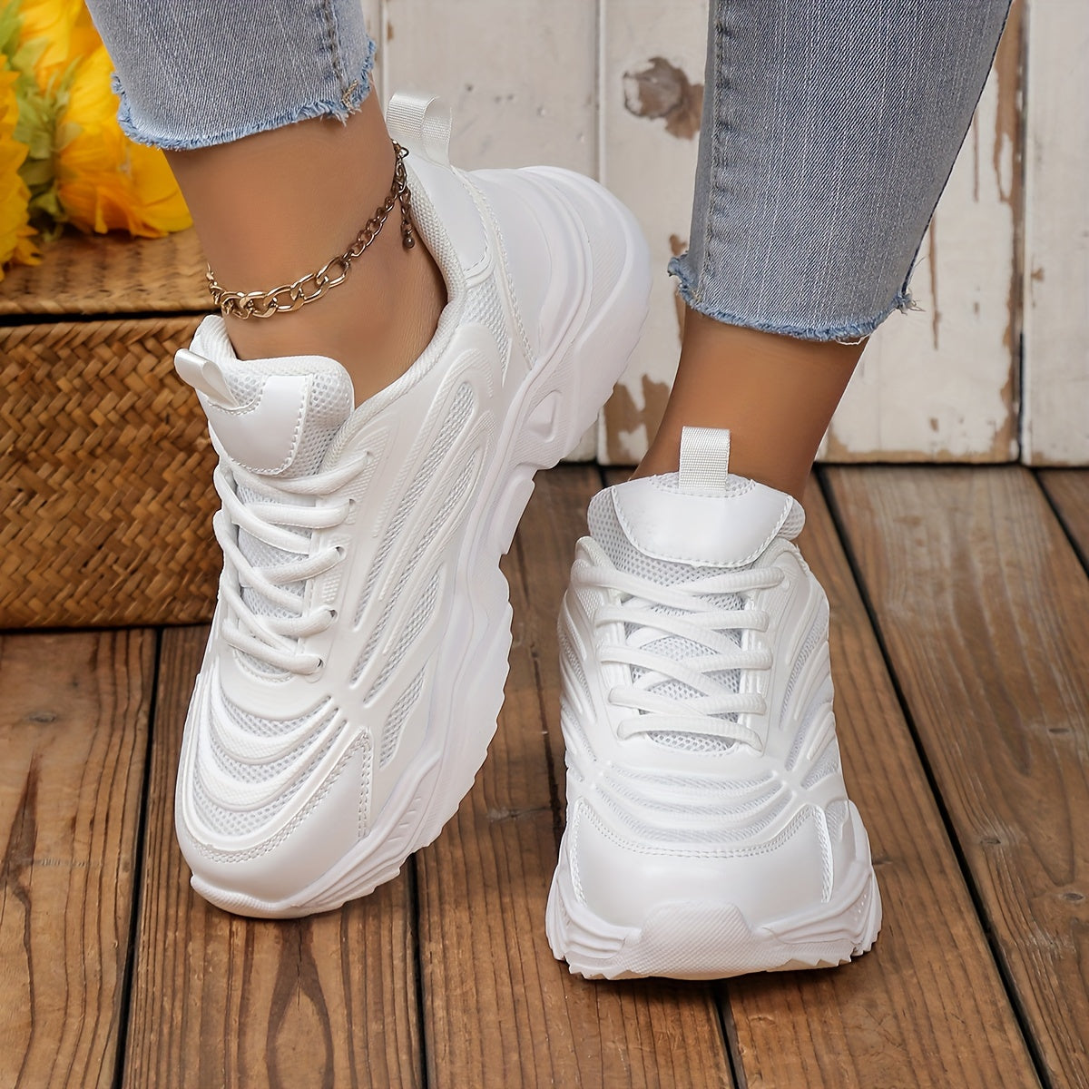 Breathable Running Shoes for Outdoor Sports