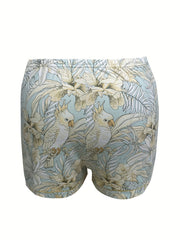 Cockatiel Lounge Set Short Sleeve Button Up Shirt & Short