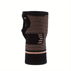 Adjustable Copper Wrist Support for Sports and Weightlifting