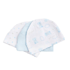 3pcs Unisex Newborn Baby Caps Boy Girl Infant Accessories