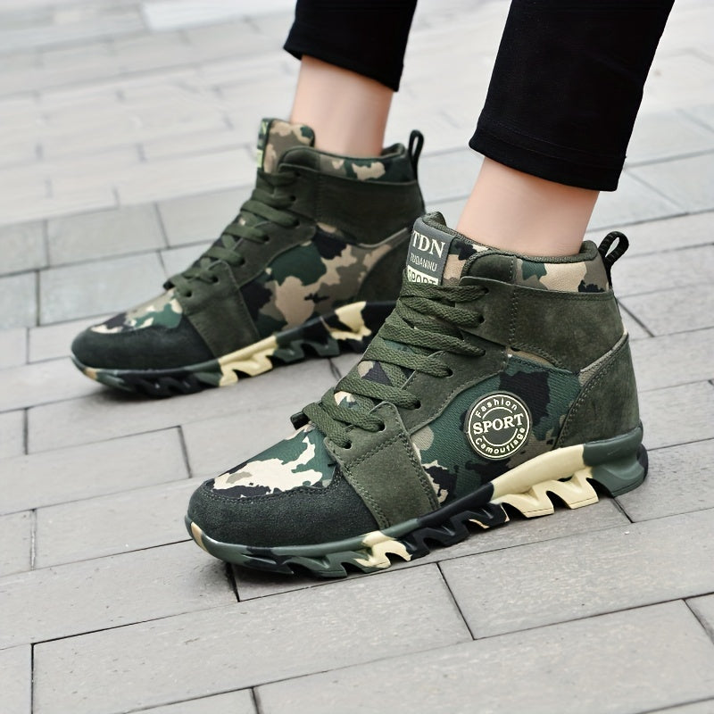 Women's Camo Outdoor Wedge Sports Shoes