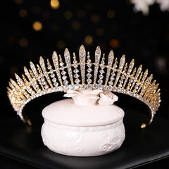 Wedding Crown Hair Jewelry Bridal Hair Accessories Women Baroque Crown