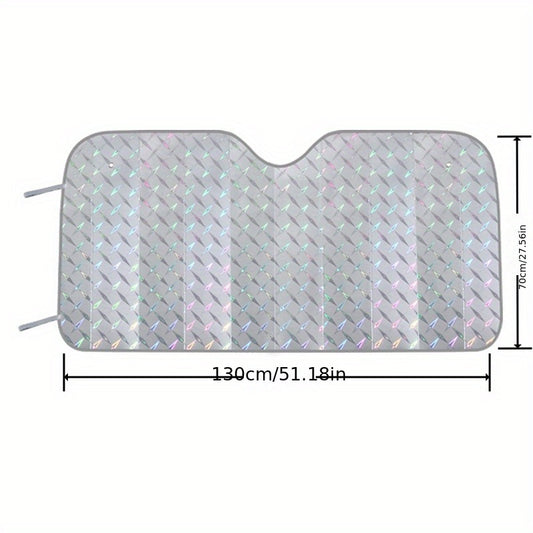 Car Sunshade Front Gear Thickened Laser Sunshade