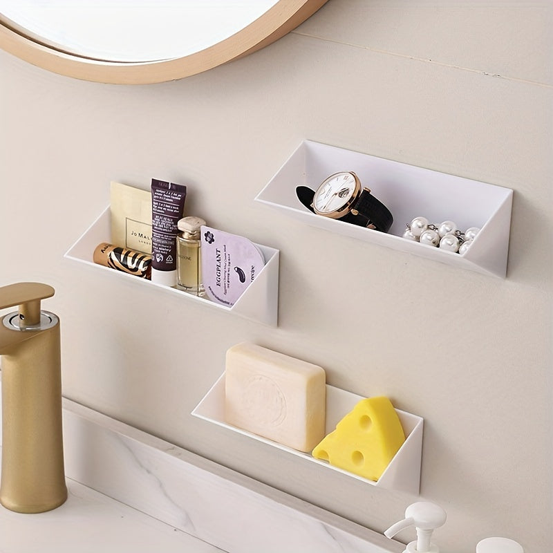 Diagonal Storage Box Triangle Bottom Wall Jewelry Small Objects