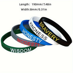 Stylish Silicone Sports Bracelets for Family and Friends - Ideal Gift