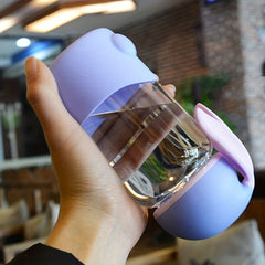 Creative Rabbit Glass Cup Student's Gift Cup Party Cup