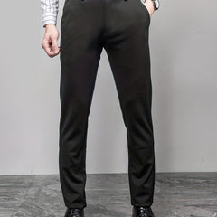 Slim Fit Suit Trousers Men's Pants Business Occasion