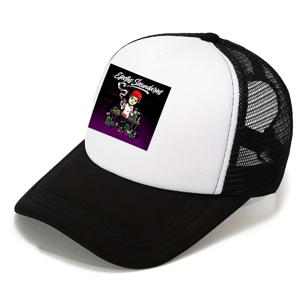 Adjustable Unisex Casual Baseball Cap with Embroidery for Outdoor Sport