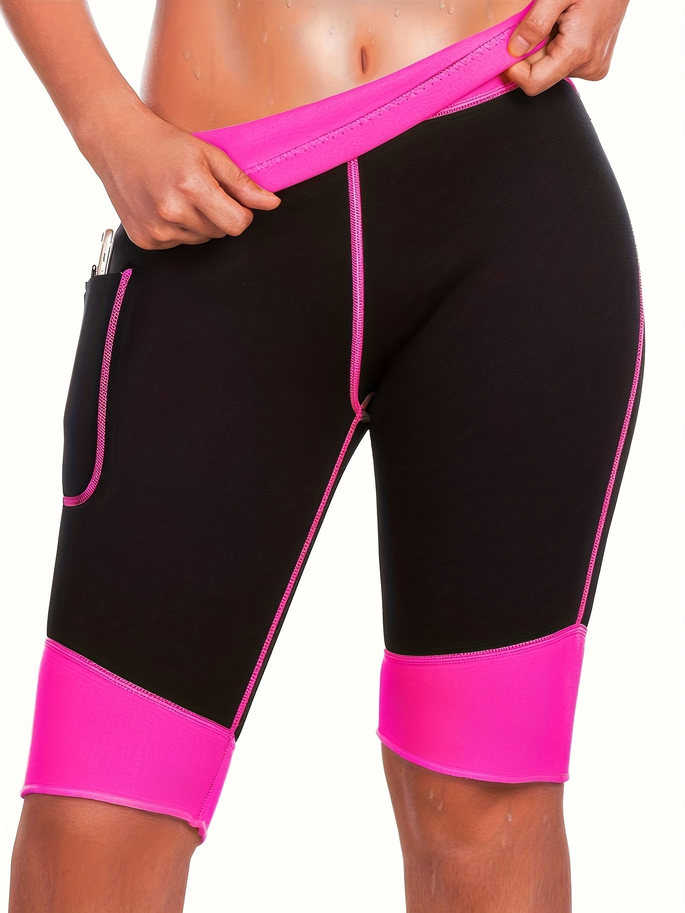 Women's Sauna Body Shaped Shorts Slimming Fitness Exercise Yoga Shorts