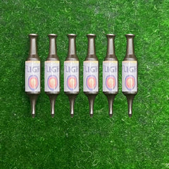 6pcs Beer Bottle Golf Tees - Unbreakable Plastic Golf Tee Set