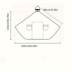 Long Body Rainproof Motorcycle Riding Raincoat