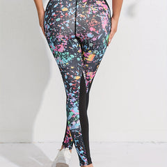 Graffiti Graphic Yoga Leggings for Running & Yoga