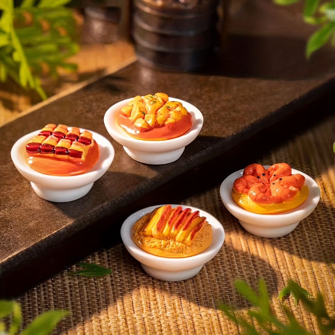 Sichuan Cuisine Resin Craft Blind Bag DIY Decorations