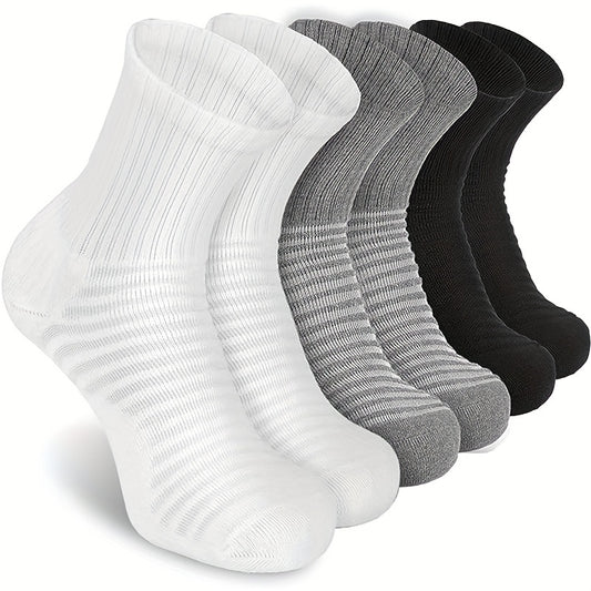 3 Pairs Copper Compression Socks 15 20mmHg Anti Blister Boost Circulation