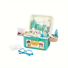 Doctor Role Play Toy Set 20pcs Pretend Play Toys with Box for Boys and Girls
