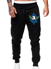 Men's Personality Print Casual Stretch Sweatpants