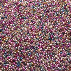 200Pcs Mixed Mini Glass Beads Multicolor Spacer Beads For DIY Jewelry