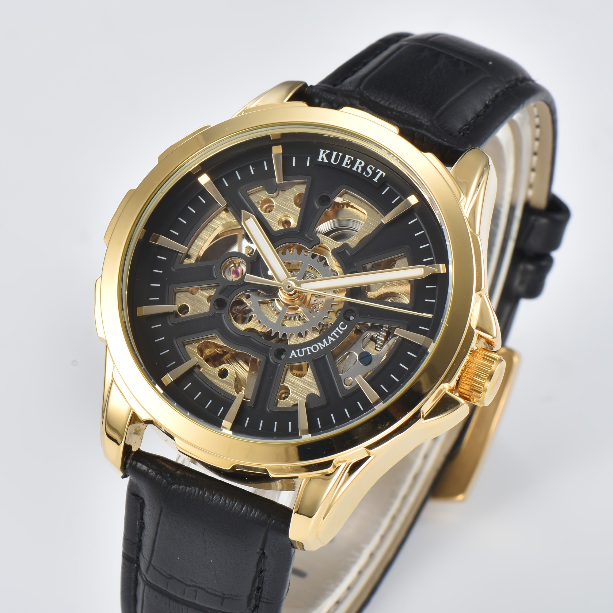 KUERST Hollow Luminous Business Wristwatch